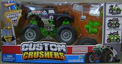 HOT WHEELS Monster Jam Custom Crushers Grave Digger