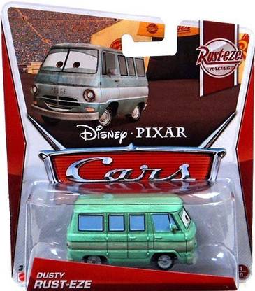 MATTEL Disney / Pixar Cars Movie 1:55 Die Cast Car Dusty Rust-Eze [Rust-Eze Racing 1/8]