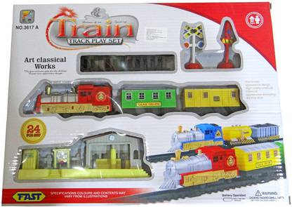 IMPEX Train Track Play Set With Platform