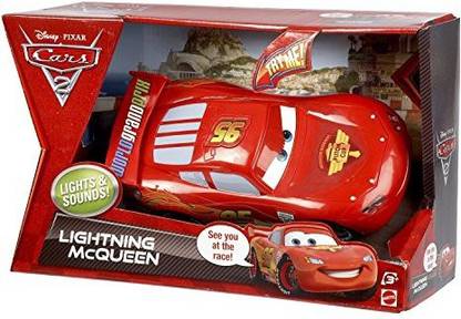 MATTEL Cars 2 Lights & Sounds Lightning Mcqueen