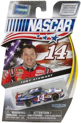 NASCAR Authentics Charlotte Race Mobil One Office Depot Chevy 1/64 Scale Diecast NASCAR Authentics Spinmaster