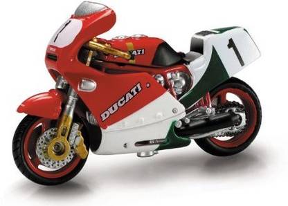 New-Ray 1984 Ducati 750 F1 Miniature Motorcycle Model 1:32 Scale