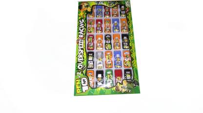 Rahul Toys ben 10 car set in pack of 25