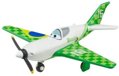MATTEL Disney Planes Brazil Migual Diecast