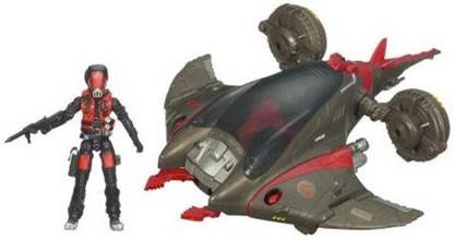 G.I. Joe Rise Of The Cobra Mantis Attack Craft With Aqua-Viper Officer