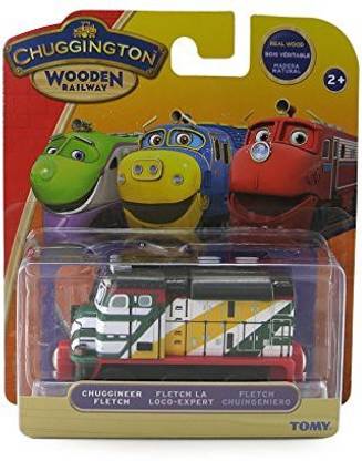 Tomy Chuggington Wooden Railway Chugineer Fletch