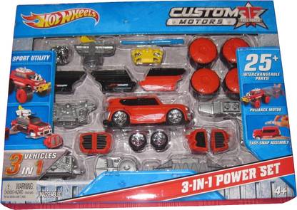 HOT WHEELS Custom Motors Full Force Power Set Sport Utility