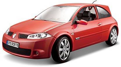 Bburago 1:18 Scale Renault Megane R.S. Diecast Vehicle (Colors May Vary)