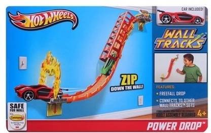 HOT WHEELS Wall Tracks Power Drop Track Set