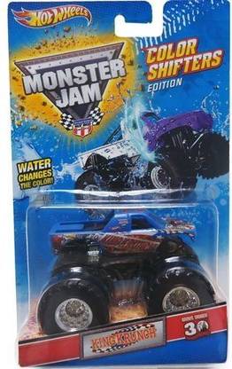 HOT WHEELS King Krunch Monster Jam Color Shifters Edition 164