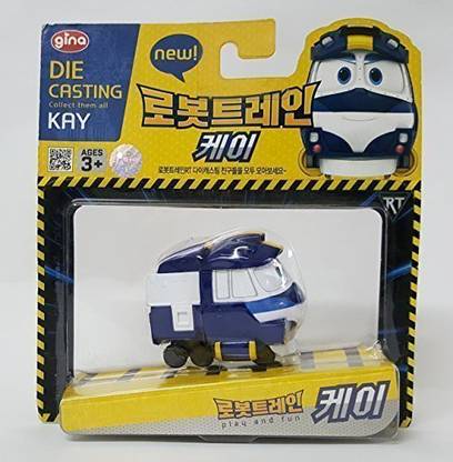 eileen [Robot Train] Korean Tv Animation Diecasting Mini Robot Train Characters Toy For Kids Child " Kay "