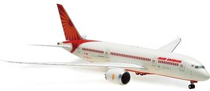 Hogan Wings Boeing 787-8 Air India N.L. Ground Configuration, Scale 1:200 (with Stand)