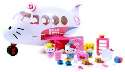Jada Toys Hello Kitty Jet Plane Play Set