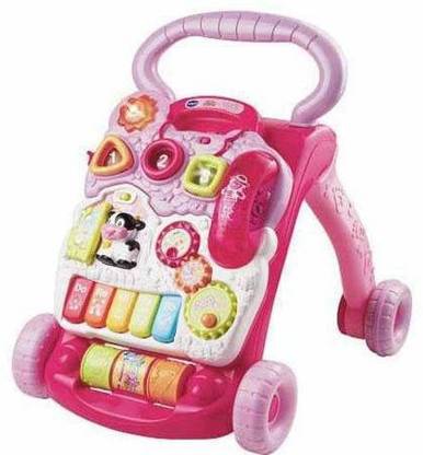Illuminations Vtech Sit-To-Stand Learning Walker Pink For Age Range 9 Months - 36 Months