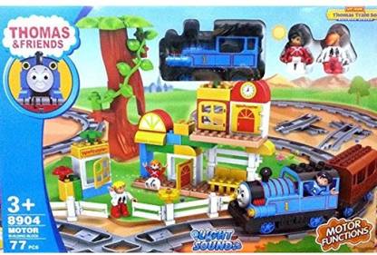 Toy Tree Thomas and Friends Big Train Set with 77 Pcs