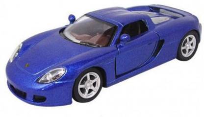 Kinsmart Porsche Carrera GT 1/36 Blue Diecast Model car