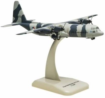 Hogan Wings M Series C-130-30 Royal Netherlands Air Force, Scale 1:200 (with Stand with Gear)