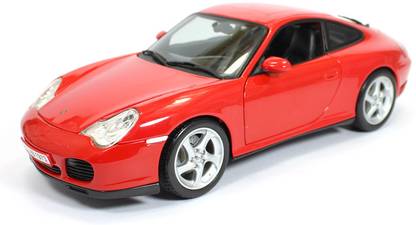 Maisto Porsche 911 Carrera 4S Red 1:18 by Maisto Diecast Scale Model Car