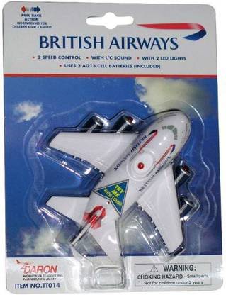 Daron Toy Airplane With Light And Sound