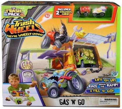 Trash Pack Wheels Gas 'N' Go Playset