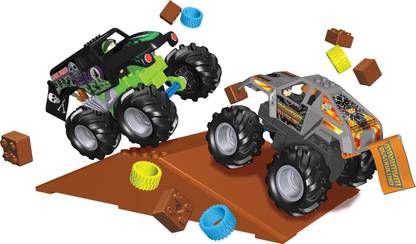 Knex Monster Jam Grave Digger Versus Maximum Destruction Set