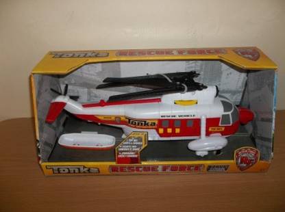 tonka Lights & Sound Rescue Helicopter ~ Red