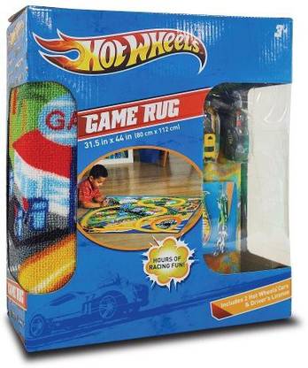 HOT WHEELS Play Mat Rug Set Mattel