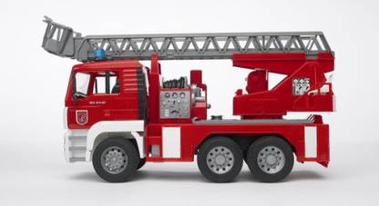 Bruder Scania R-Serie Fire Engine with Water Pump and Light Sound