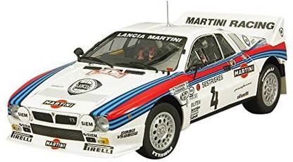 KYOSHO Diecast Lancia 037 Rally #4 Monte Carlo 1985 Martini Racing Henri Pauli Toivonen (1:18 Scale)