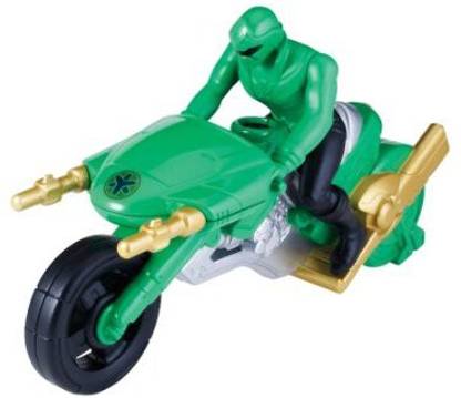 Power Rangers Power Rangers Super Megaforce Lightspeed Rescue Cycle and Green Ranger