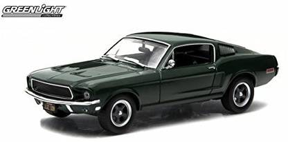 Greenlight 1968 Ford Mustang Gt From The Movie Bullitt * Hollywood * 2015 Collectibles Limited Edition 1:43 Scale Die-Cast Vehicle