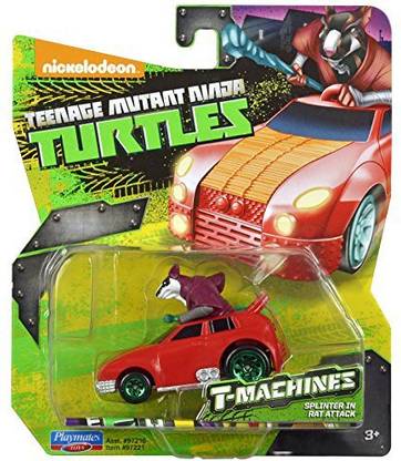 Teenage Mutant Ninja Turtles T-Machines Splinter In Rat Attack Diecast Vehicle