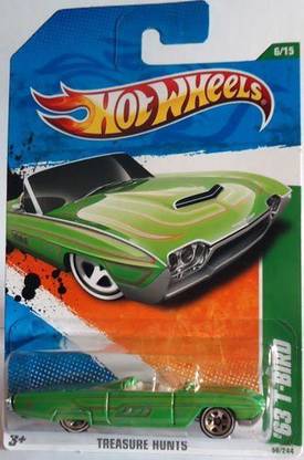 MATTEL 2011 Hot Wheels '63 Tbird (1963 Ford Thunderbird