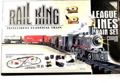 Rail King League lines train set