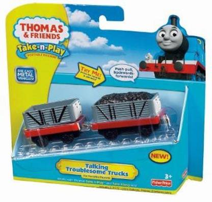 FISHER-PRICE The Train: Take-N-Play Troublesome Truck Talking Engine