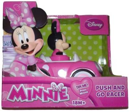 Toys & Child Disney'S Minnie Mouse Push And Go Racer Car