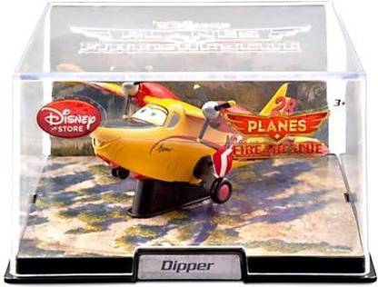 DISNEY Store Planes Fire and Rescue DIPPER! In 1:43 scale and in display case