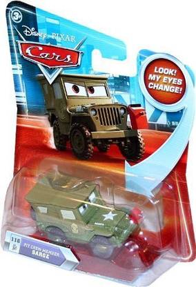 Disney Pixar Cars Lenticular Eyes Series 2 Die-Cast Pit Crew Sarge