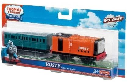 FISHER-PRICE Thomas the Train - Trackmaster - Rusty with Car