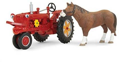 ERTL Tractor Mac & Sibley Die-Cast Tractor And Horse With Free Book