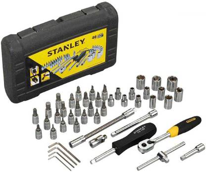STANLEY 46-Piece Socket and Accessories- STMT72794-8 Vehicle Tool Kit
