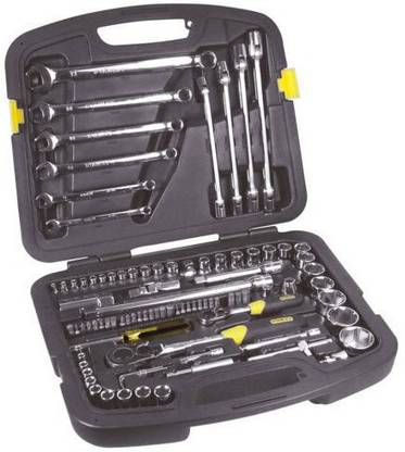 STANLEY Mechanic Tools Kit Master Set (91 Pcs)- 91-933 Vehicle Tool Kit