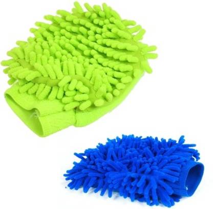 Shopaholic Microfiber Vehicle Washing  Hand Glove
