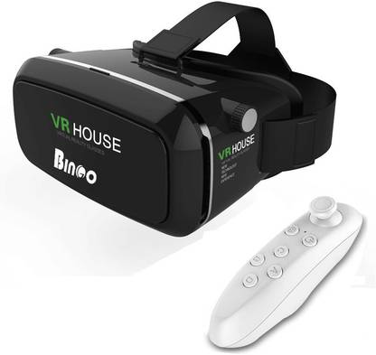 Bingo V300 3D Glasses HD VR Box + Bluetooth Remote Video Glasses