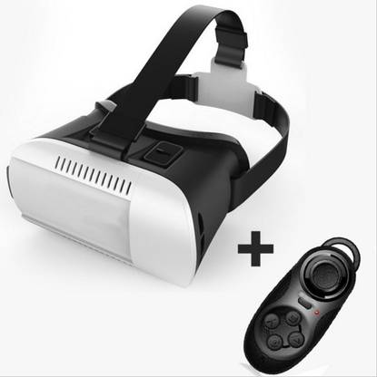 Evana Professional VR BOX Glasses VRBOX Upgraded Version Virtual Reality 3D Video Glasses+ Bluetooth Remote