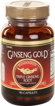 GNC Herbal Plus Triple Ginseng Root (Vegetarian)