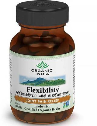 ORGANIC INDIA Flexibility 60 Capsules Bottle