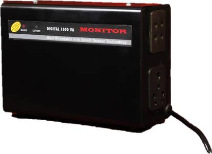 MONITOR 2 Amps Voltage Stabilizer for LED TV Upto 32 inches With 5 - Year Warranty ( 100% Copper )