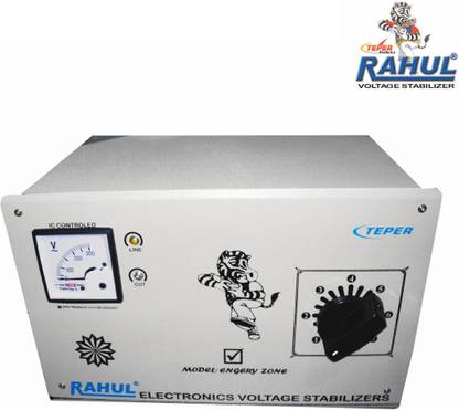 rahul E-ZONE C8 KVA/32 AMP IN PUT 90-260 VOLT MAIN LINE COPPER TRANSFORMER AUTO CUT Voltage Stabilizer