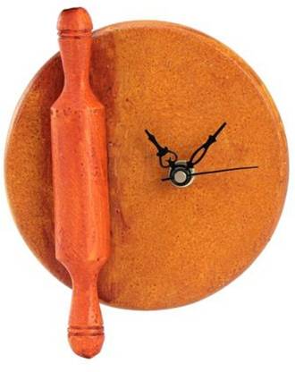 Earth Analog 16.51 cm X 2.54 cm Wall Clock